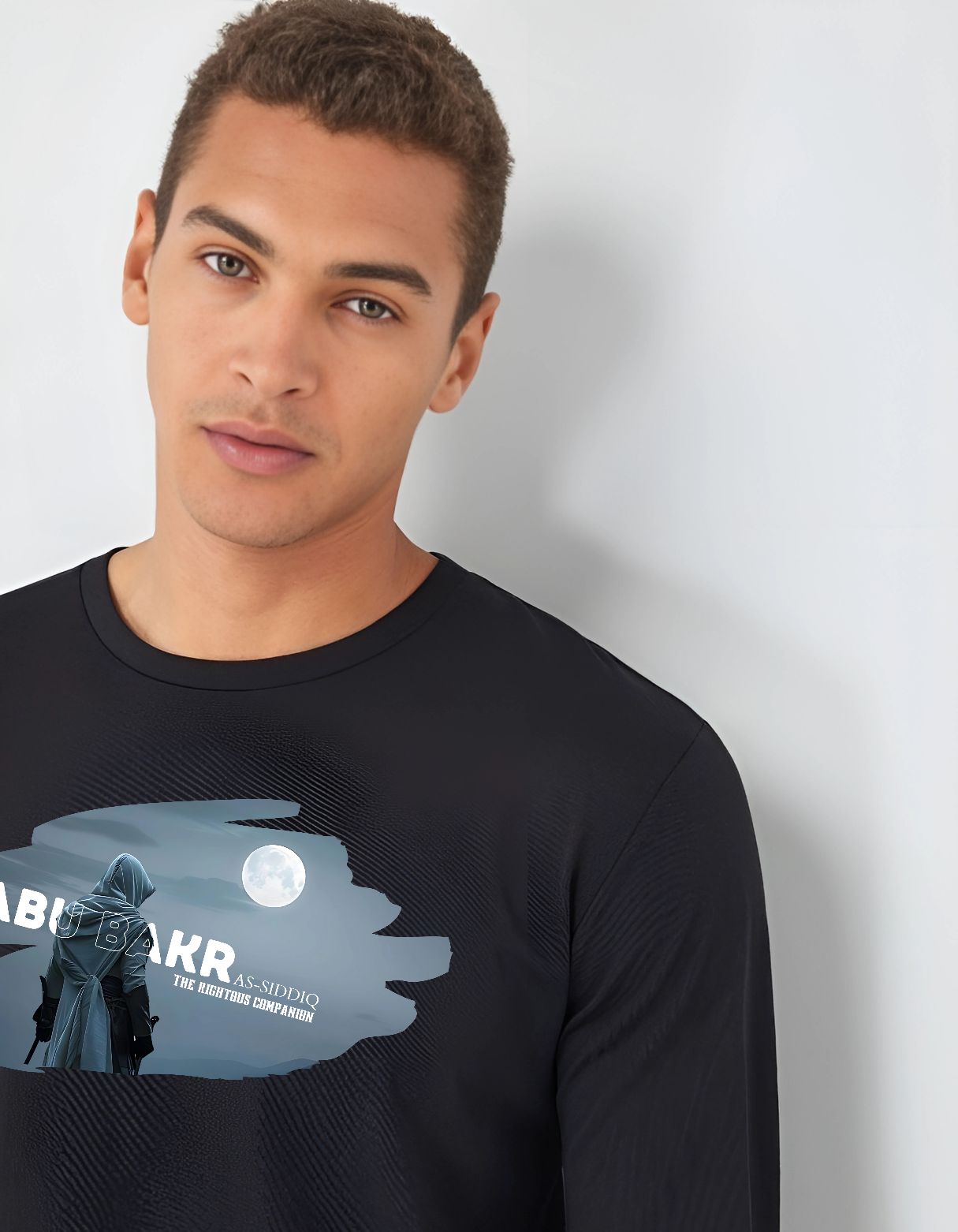 Abu Bakr R.A. Islamic Tshirt for muslims| 100% cotton Premium Half-sleeved For Men