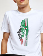 Free Palestine 180 GSM Premium Half-sleeved Tshirt For Mens