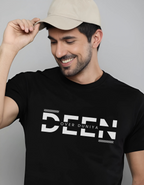 Deen Over Duniya | Islamic Tshirt for muslims| 100% cotton Premium Half-sleeved For Men.