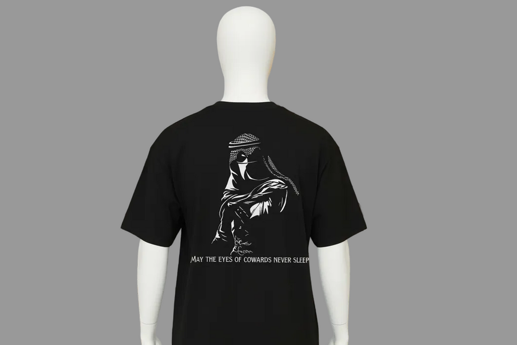 Khalid Ibn Al Waleed 240 gsm Premium Oversized Tshirt For Mens