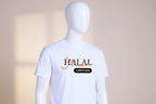 Halal Certified| Islamic Tshirt for muslims| 100% cotton Premium Half-sleeved For Men.