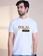 Halal Certified| Islamic Tshirt for muslims| 100% cotton Premium Half-sleeved For Men.