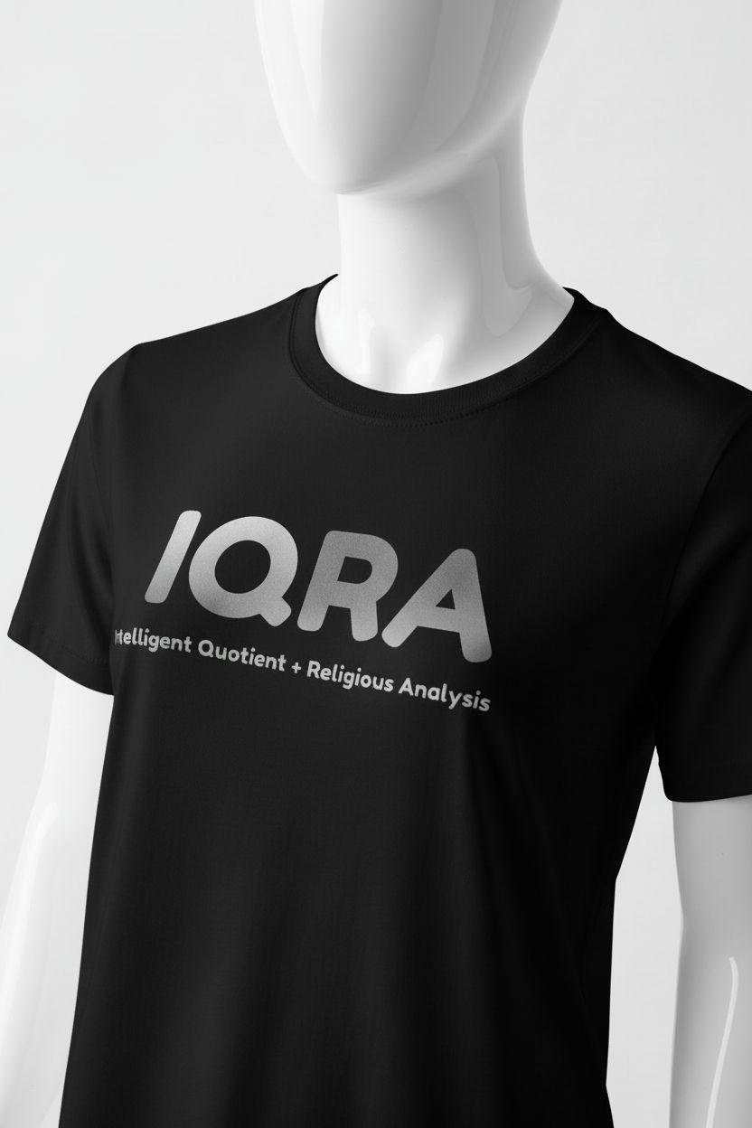 Iqra Islamic Tshirt for muslims| 100% cotton Premium Half-sleeved T-shirts For Men