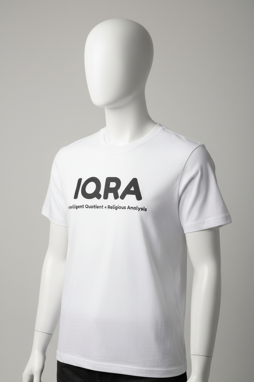 Iqra Islamic Tshirt for muslims| 100% cotton Premium Half-sleeved T-shirts For Men