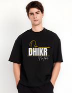 Do Dhikr No Fikr Islamic Tshirt for muslims| 100% cotton Premium Oversized T-shirts For Men