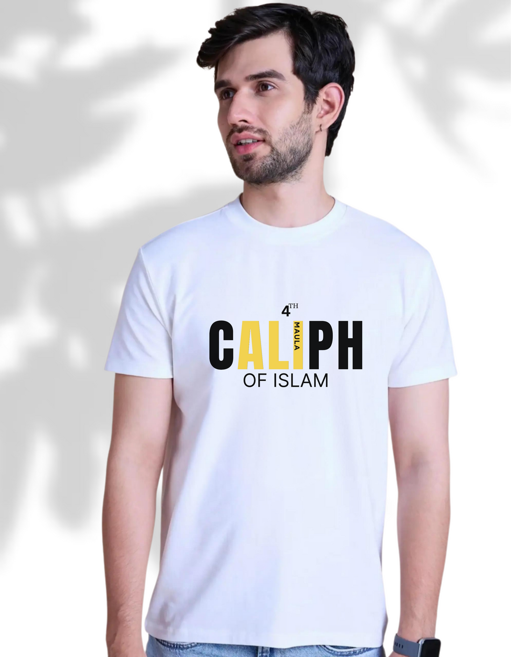 The 4th Caliph Half Sleeve Round Neck Islamic T-shirt