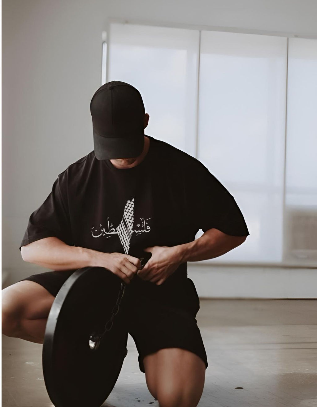 PALESTINE Black and white oversized tshirt premium Quality 240 gsm french Terry cotton