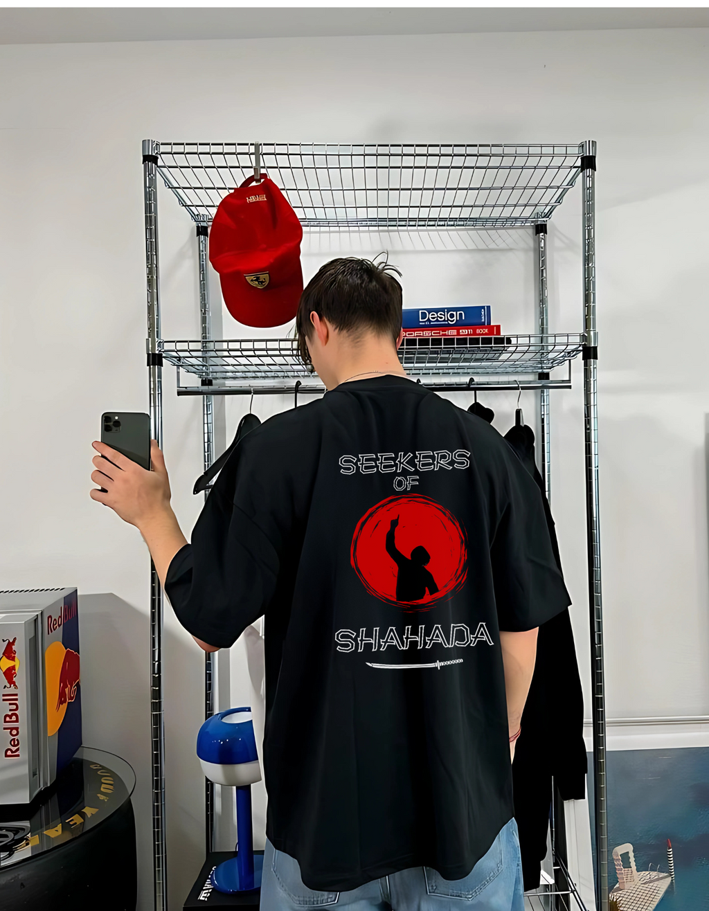 Seekers of Shahada oversized 240gsm premium Quality french Terry cotton t-shirt